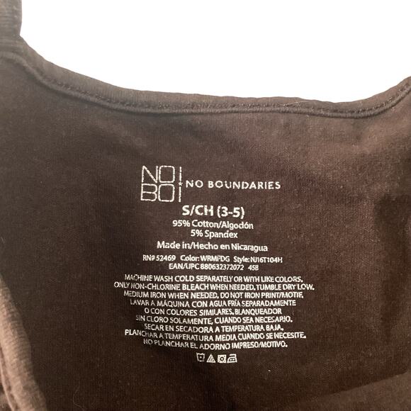 No Boundaries Brown Cami Top - Picture 5 of 6